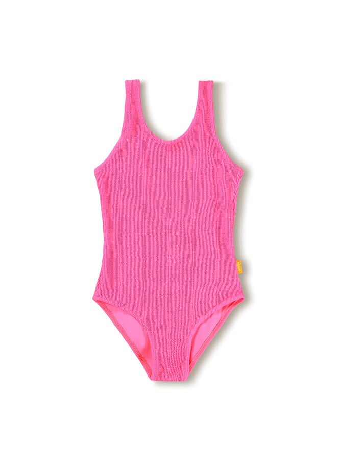 Molo nika crepe swimsuit neon pink