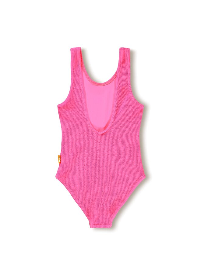 Molo nika crepe swimsuit neon pink