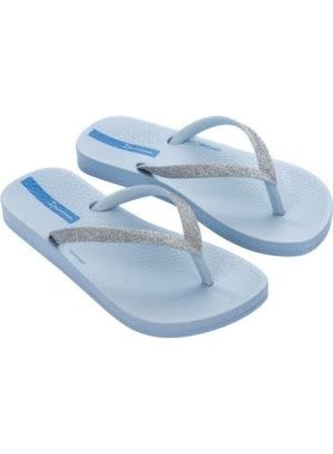 Ipanema anatomic lolita slipper glitter blue