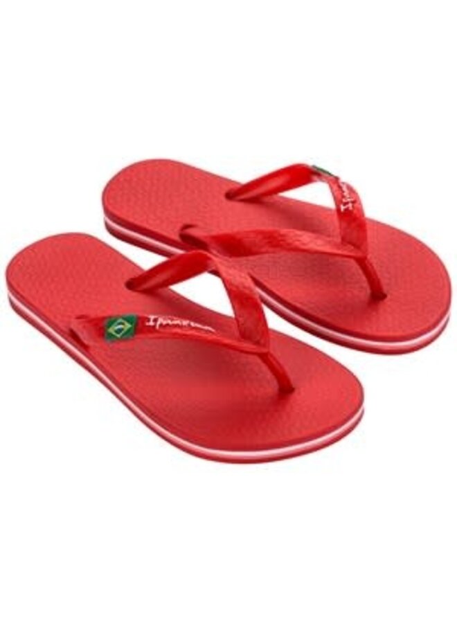 Ipanema classic brasil slipper red