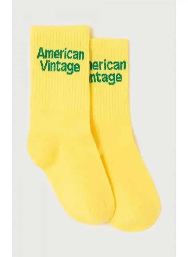 American vintage clypsun socks lemon curd