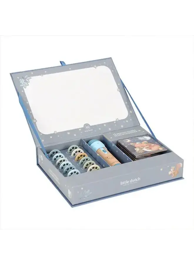 Little dutch verhalen projector zaklamp blauw