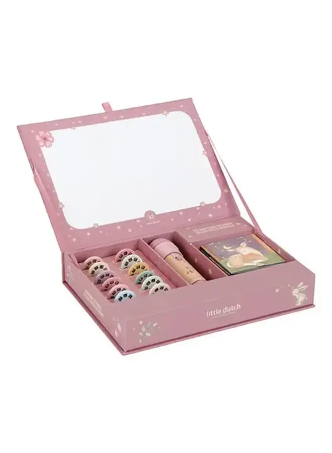 Little dutch verhalen projector zaklamp roze