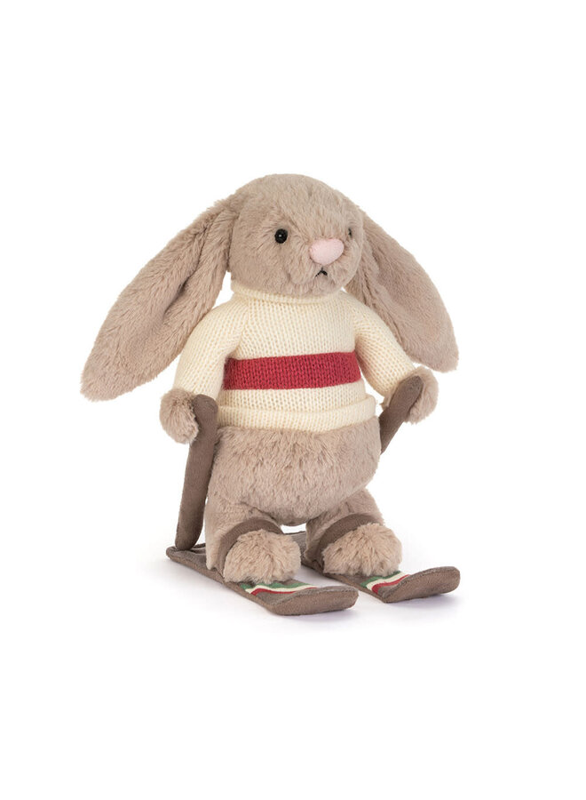 Jellycat bashful bunny gold medal ski outfit