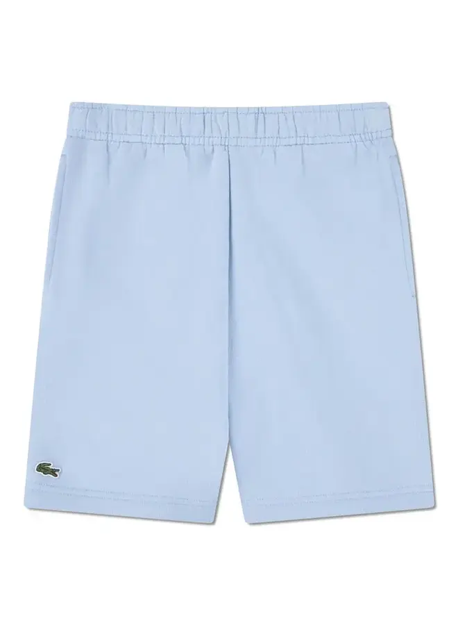 Lacoste fleece short pastelblauw