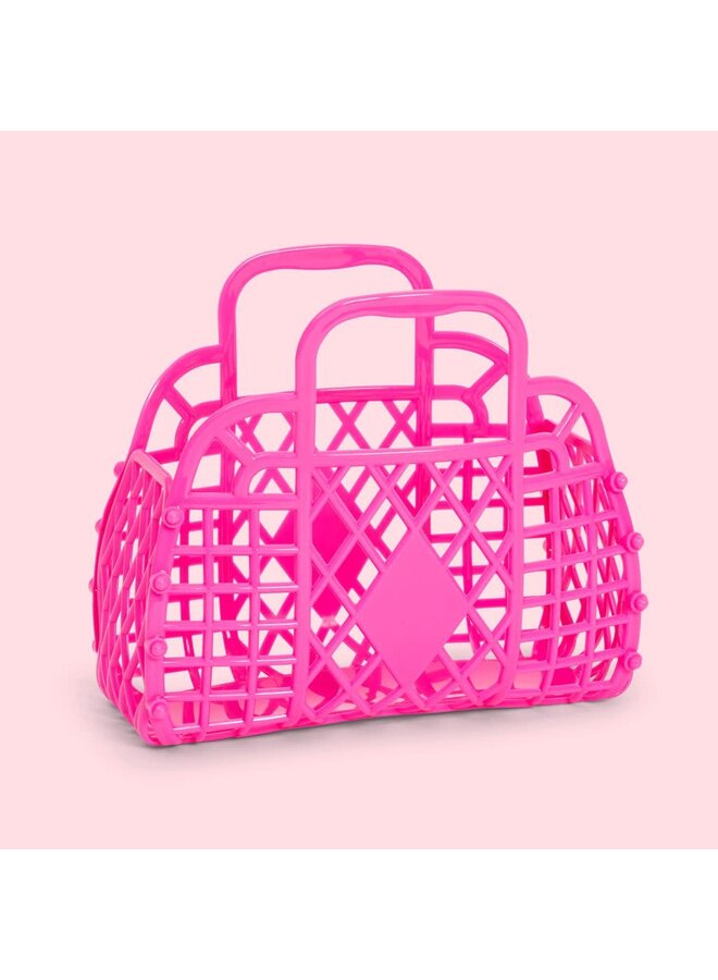 Sun jellies retro basket small