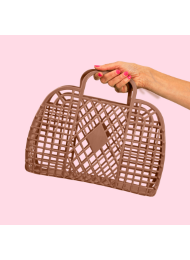 Sun jellies retro basket small