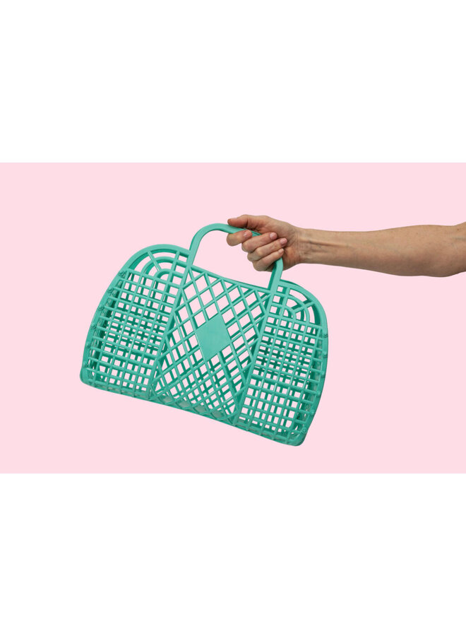 Sun jellies retro basket small