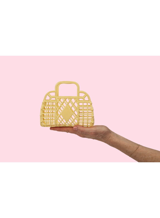 Sun jellies retro basket mini