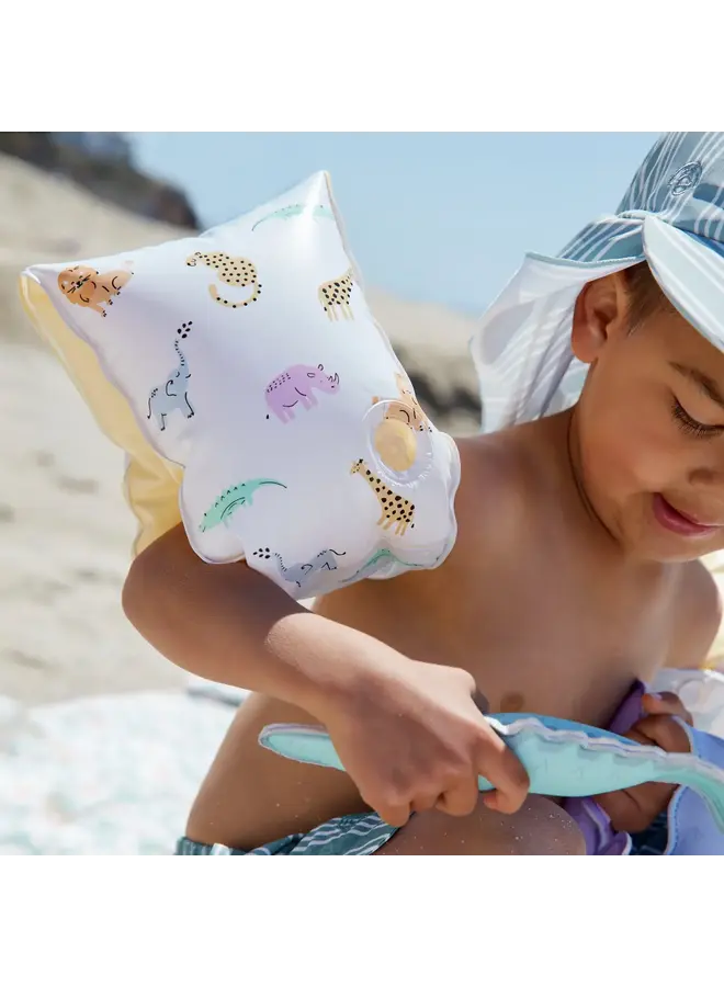 Swim essentials arm bands multi/wild life