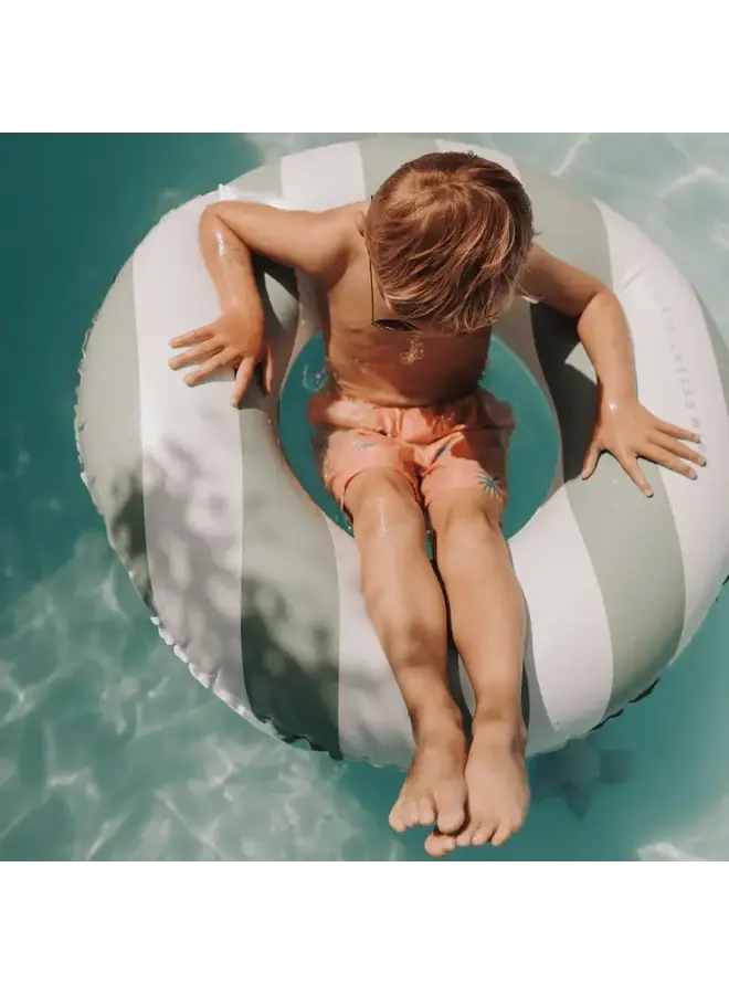 Swim essentials swim ring green/white Ø90cm