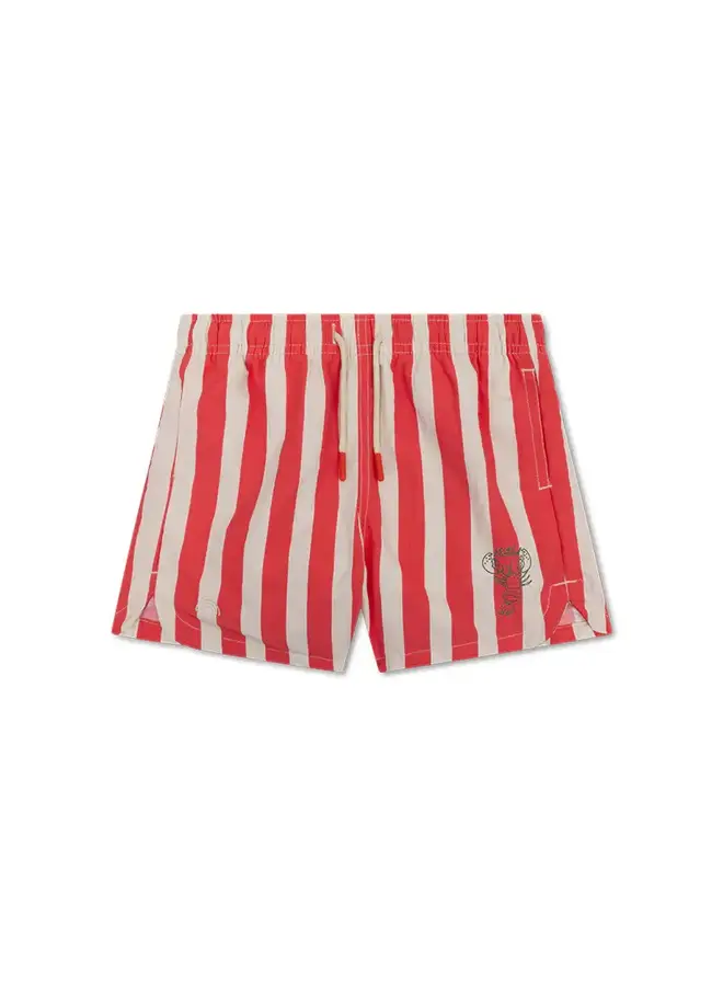 Swim essentials swim shorts beige/red lobster