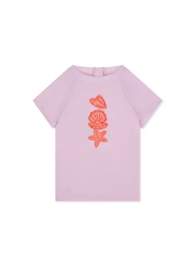 Swim essentials UV swim t-shirt pink/coastal charm