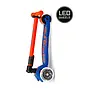 Micro step maxi deluxe inklapbaar LED blauw/oranje neon