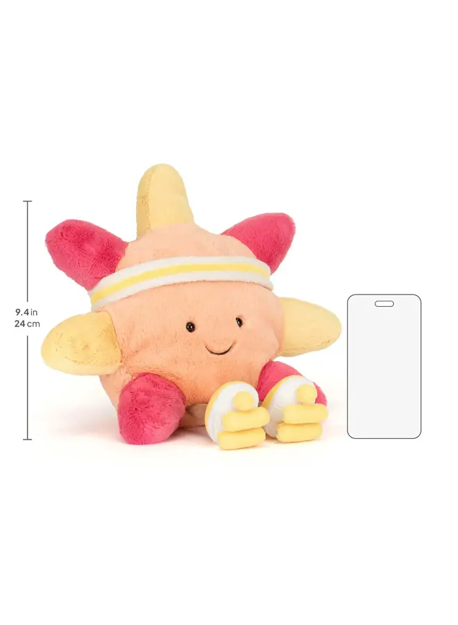 Jellycat amuseables sun 'roller skates'