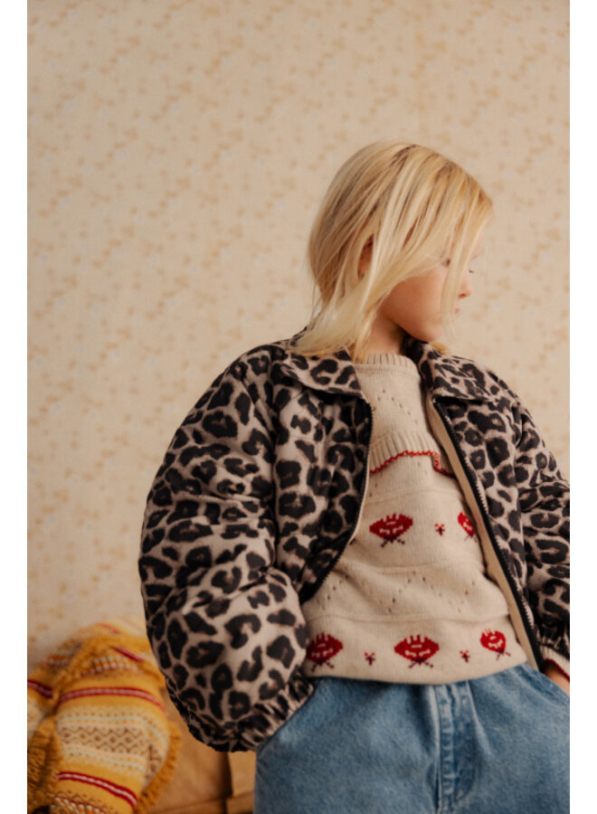 The new society moosie jacket mossie print