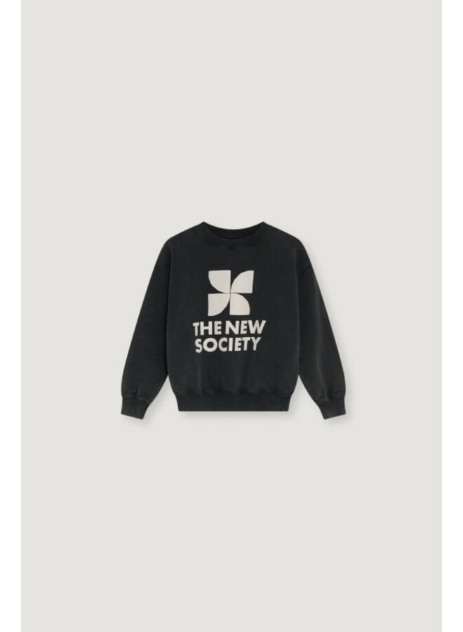 The new society logo sweatshirt forged iron