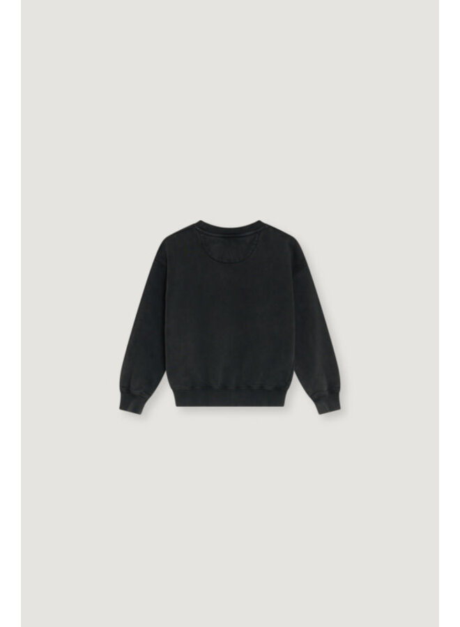 The new society logo sweatshirt forged iron