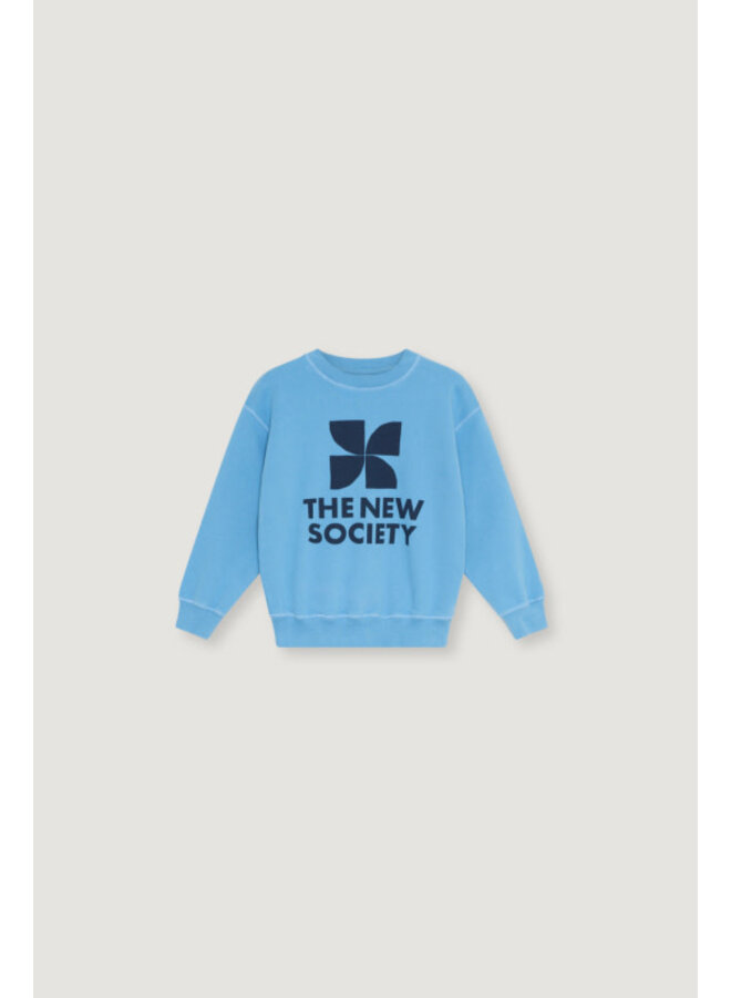 The new society logo sweatshirt cyaneus