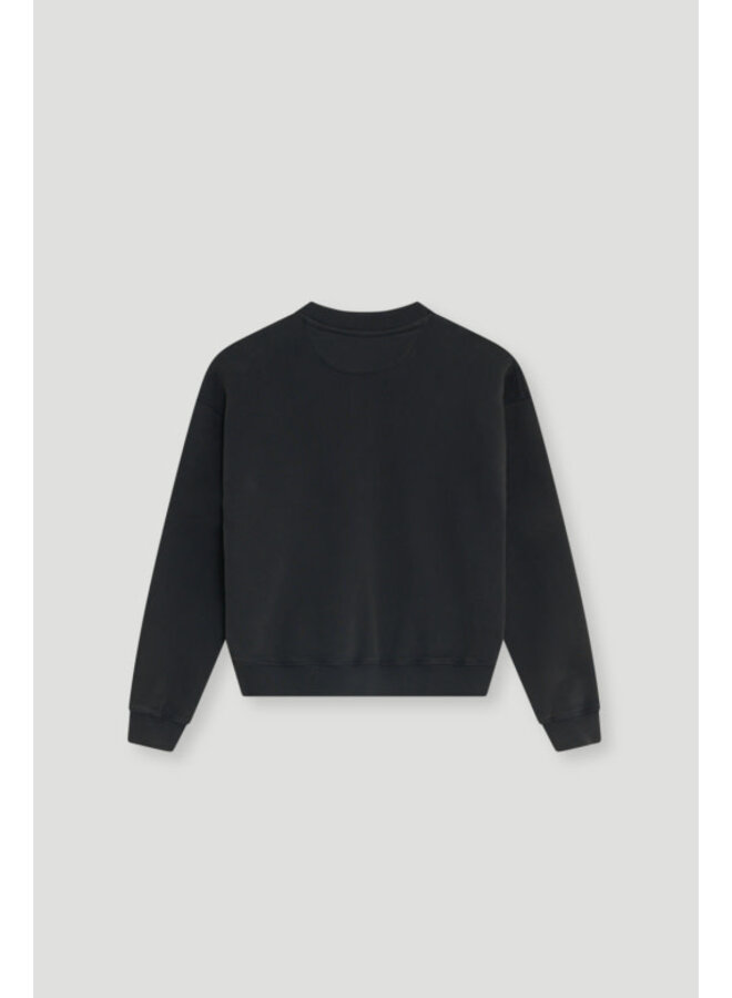 The new society logo teen sweatshirt moonless night