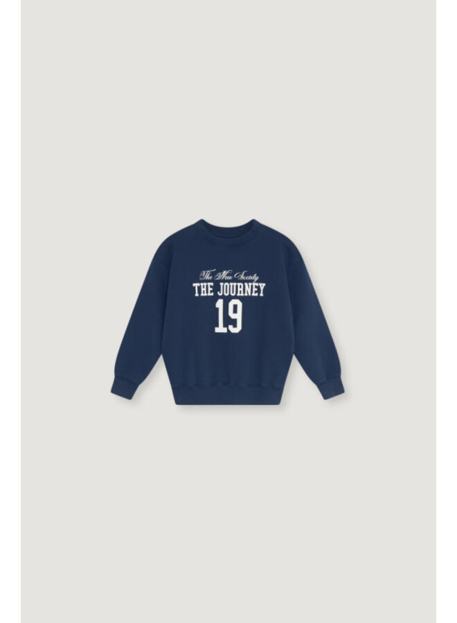 The new society eris sweatshirt black iris