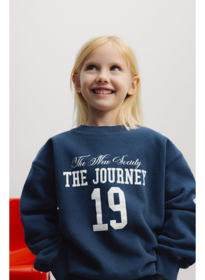 The new society eris sweatshirt black iris