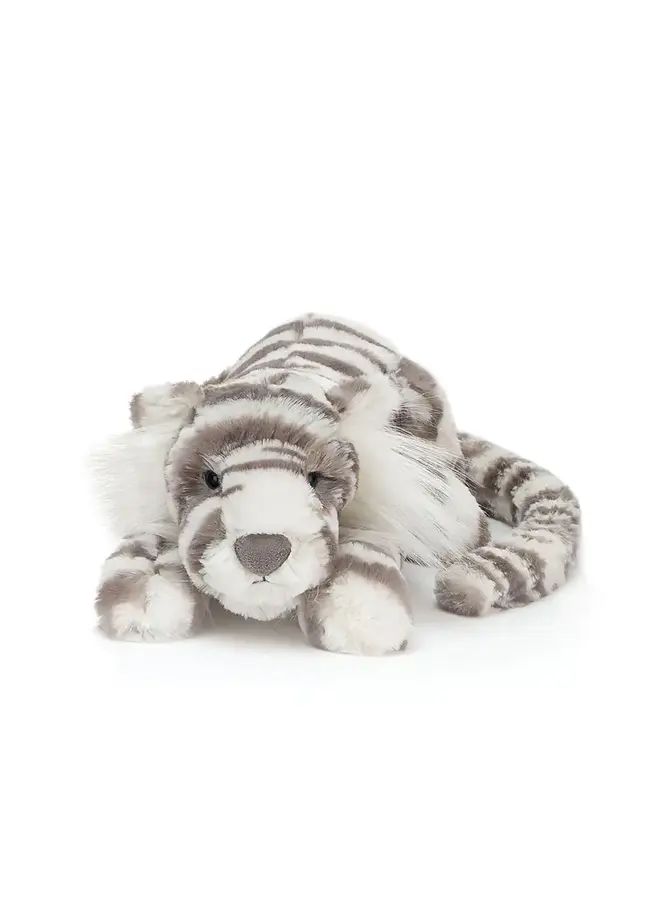 Jellycat sacha snow tiger little
