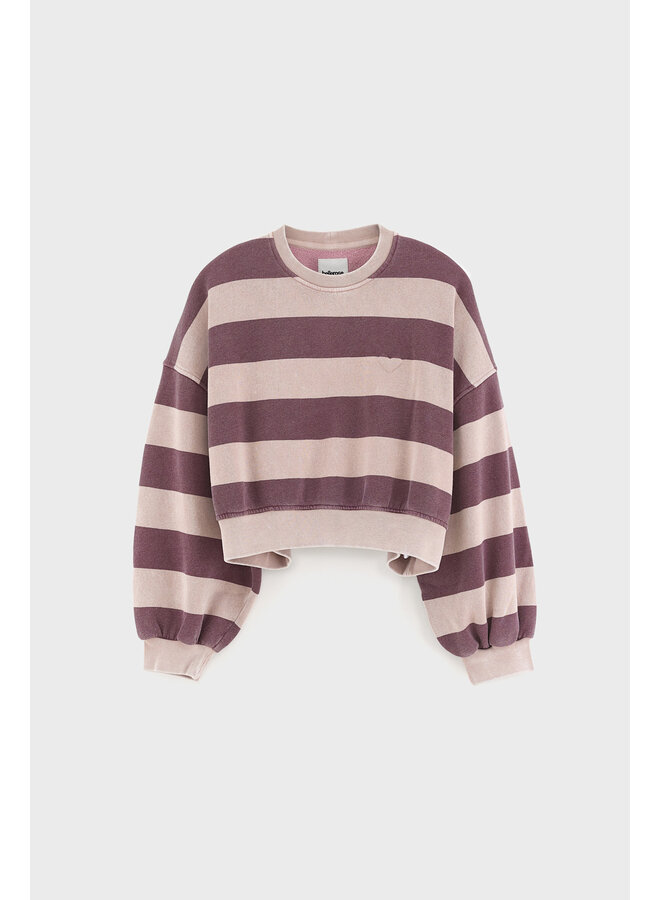 Bellerose fenya sweatshirt stripe c