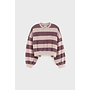 Bellerose fenya sweatshirt stripe c
