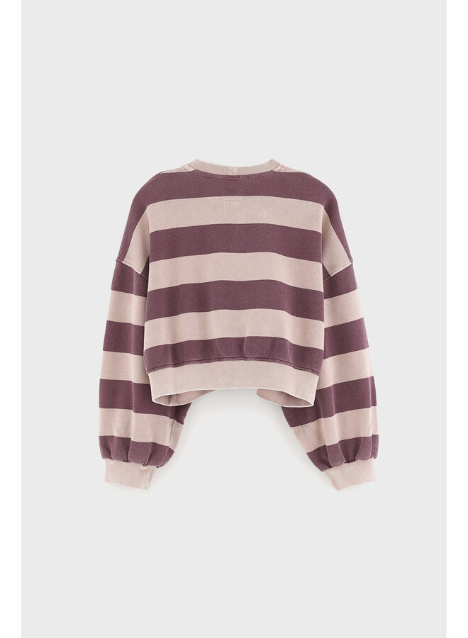 Bellerose fenya sweatshirt stripe c