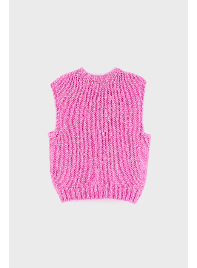 Bellerose lenne knitwear fluo pink