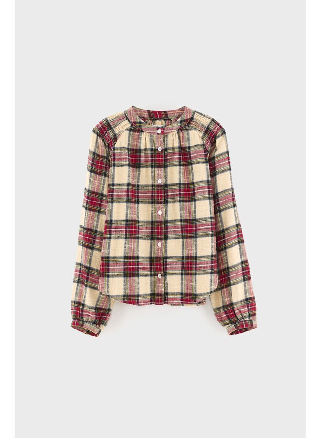 Bellerose hopla blouse check c