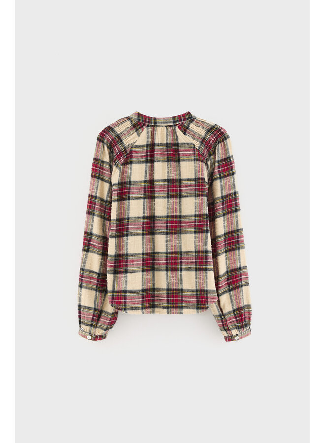 Bellerose hopla blouse check c