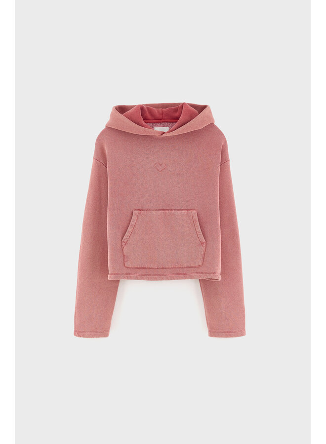 Bellerose marta sweatshirt cranberry