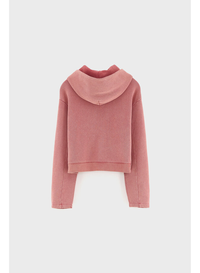 Bellerose marta sweatshirt cranberry