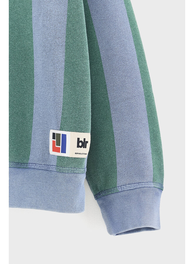 Bellerose fagolo sweatshirt stripe a