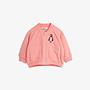 Mini rodini penguin emb microfleece jacket pink