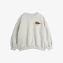 Mini rodini elephant shrew emb sweatshirt grey melange