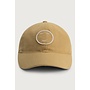 Gray label baseball cap cookie