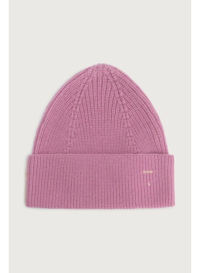 Gray label baby knitted beanie bubblegum