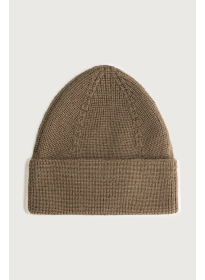 Gray label baby knitted beanie woody