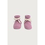 Gray label baby knitted booties bubblegum