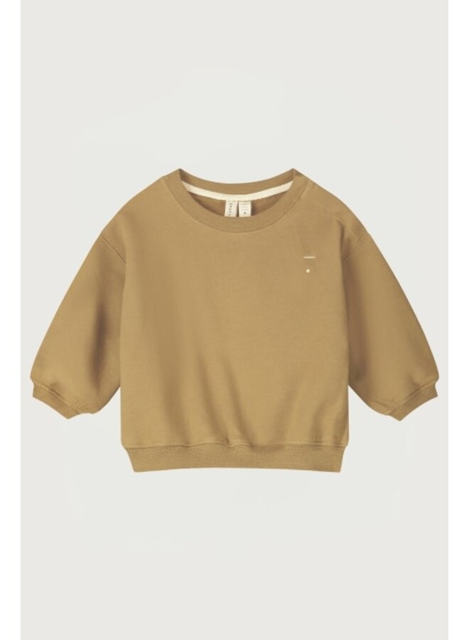 Gray label baby dropped shoulder sweater cookie
