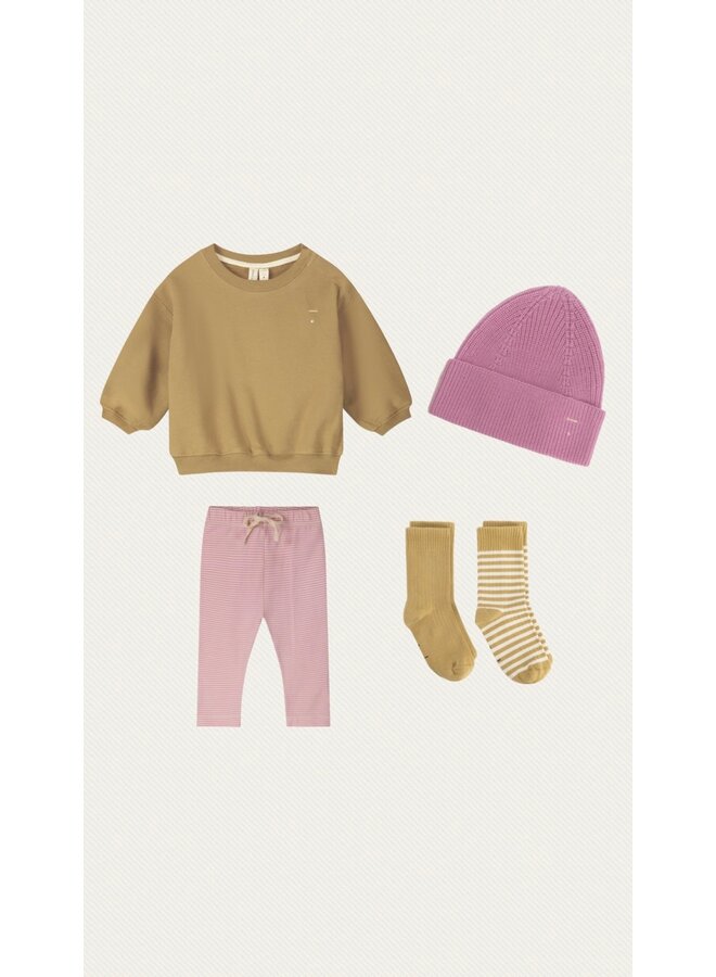 Gray label baby leggings bubblegum/cream