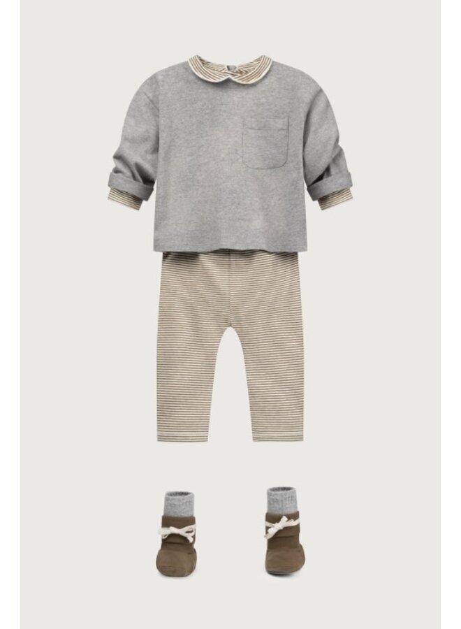 Gray label baby legging woody/cream