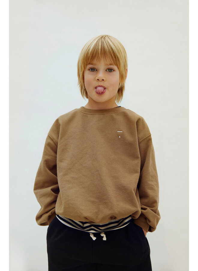 Gray label dropped shoulder sweater woody