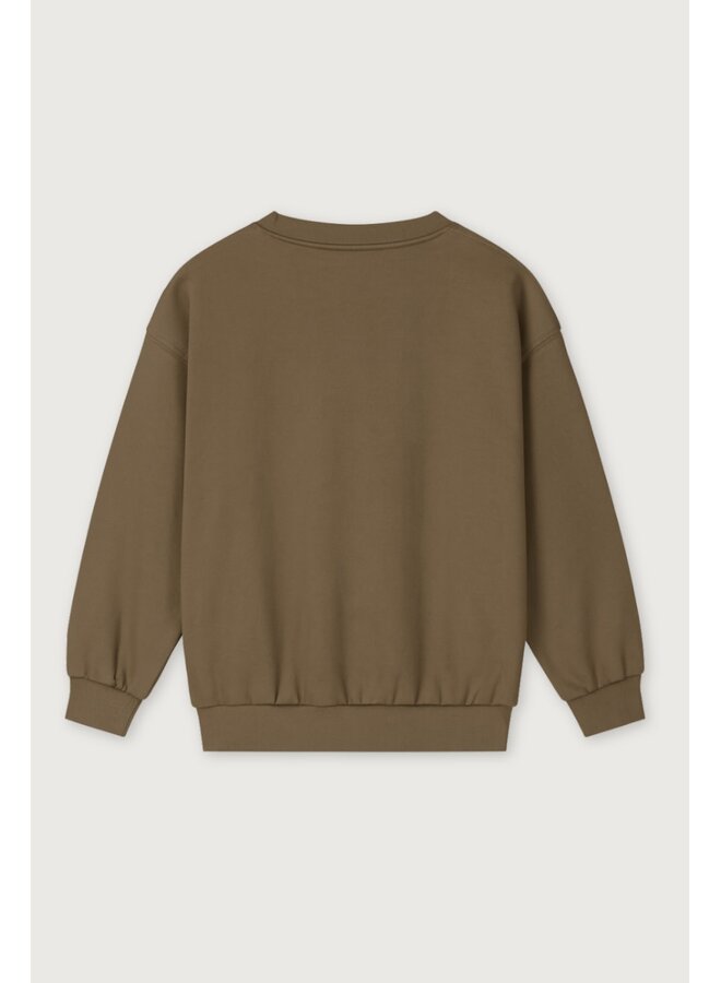 Gray label dropped shoulder sweater woody
