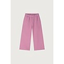 Gray label straight pants with slit bubblegum