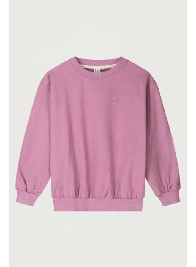 Gray label dropped shoulder sweater bubblegum
