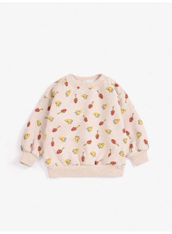 Bobo choses mush monster duo all over sweatshirt